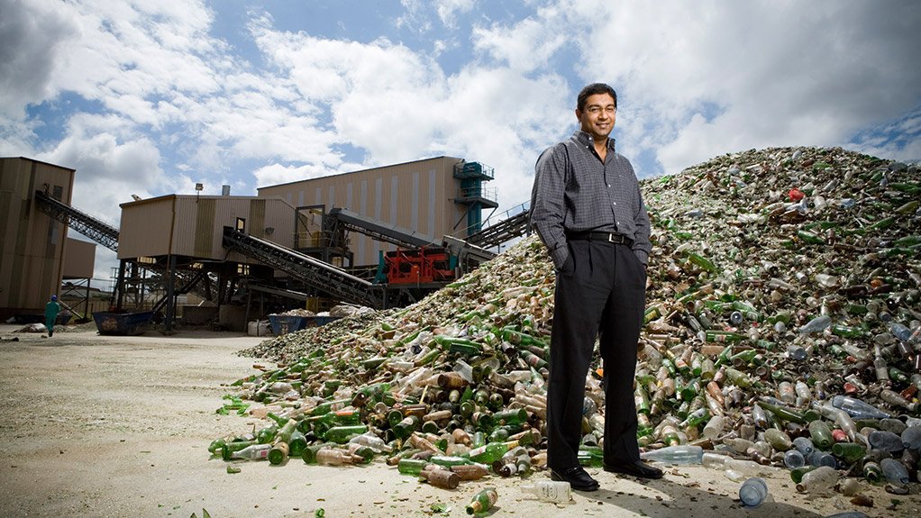 SHABEER JHETAM South Africa consumes 3.1-million tons of glass packaging a year, of which 2.1-million tons are returnable bottles