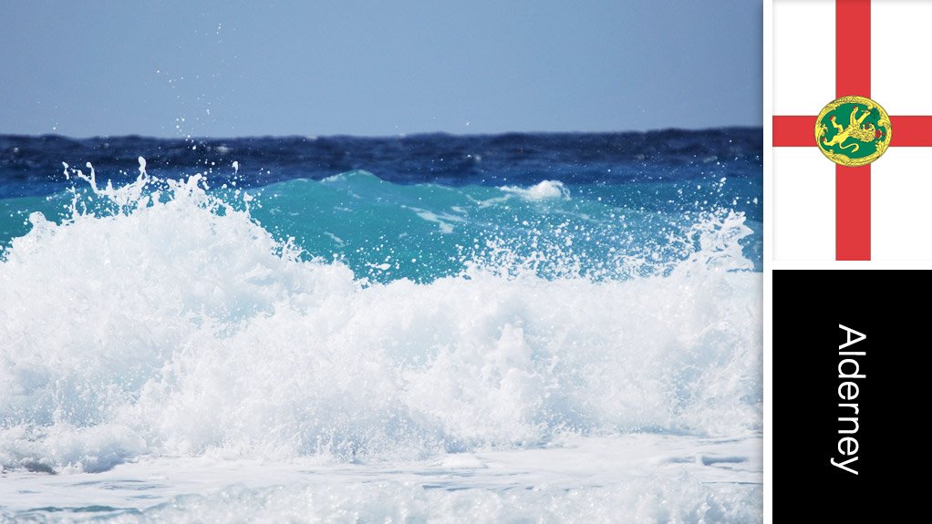 Alderney Island tidal array project