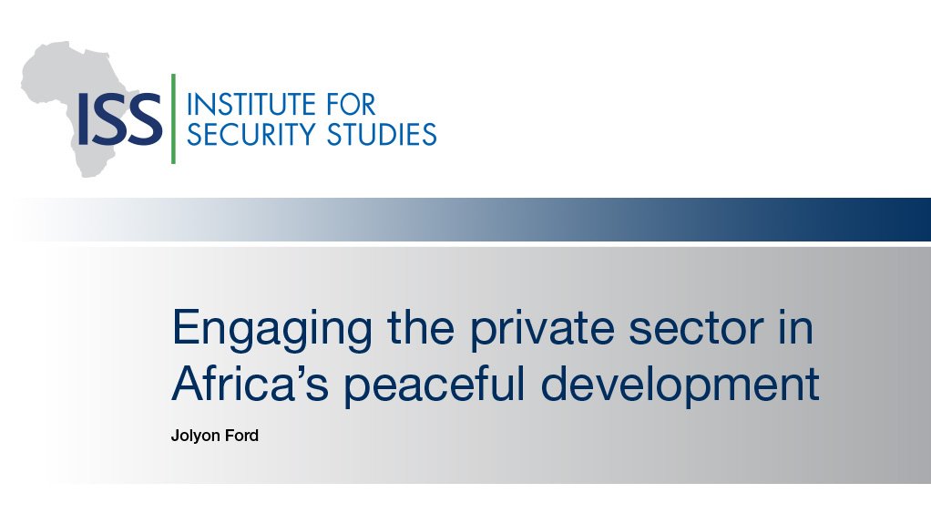 Engaging the private sector in Africa's peaceful development (June 2014)