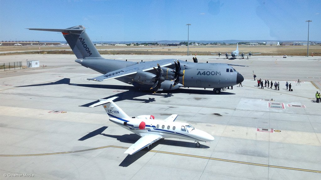 Airbus continuing to source A400M parts from SA