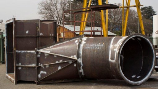 Material for boiler ducting supplied to power stations