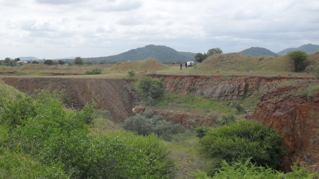 Rock Island gold project, in Limpopo.