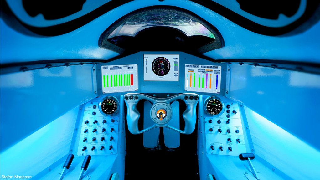 Bloodhound SSC cockpit