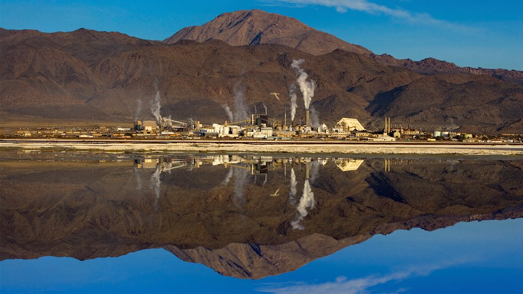 Searles Valley Minerals, California.