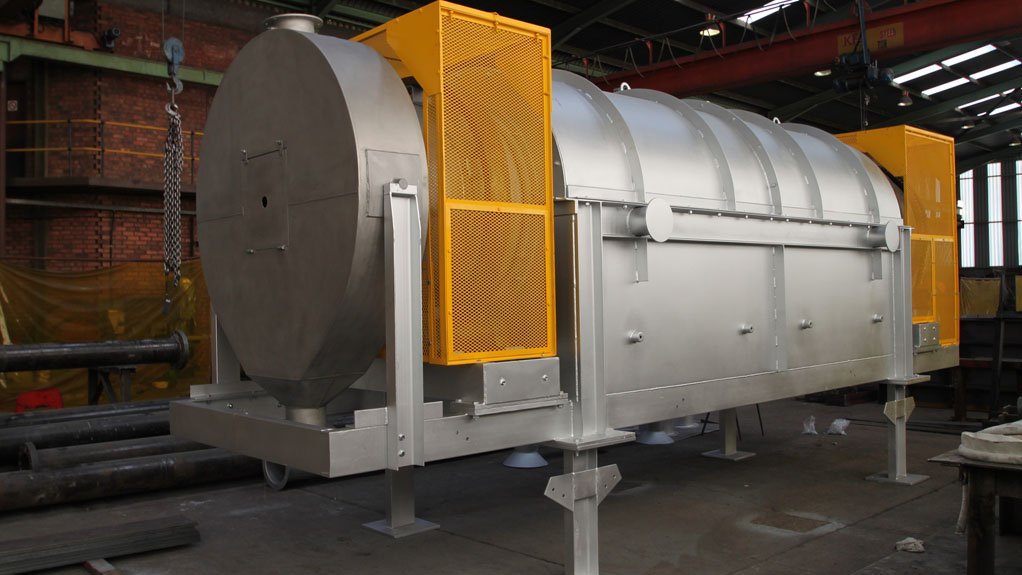 New Gold Cobar’s 100 kg/h Custom Furnaces regeneration kiln with Como Engineers integrated modular regeneration package 