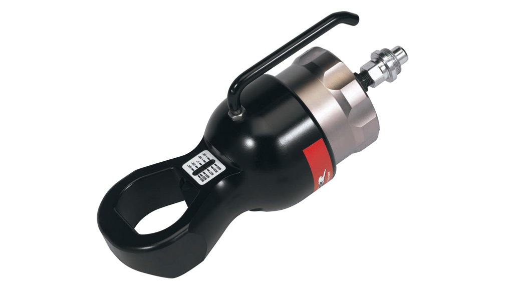 The ENS hydraulic nut splitter is specifically designed for removing corroded and seized nuts