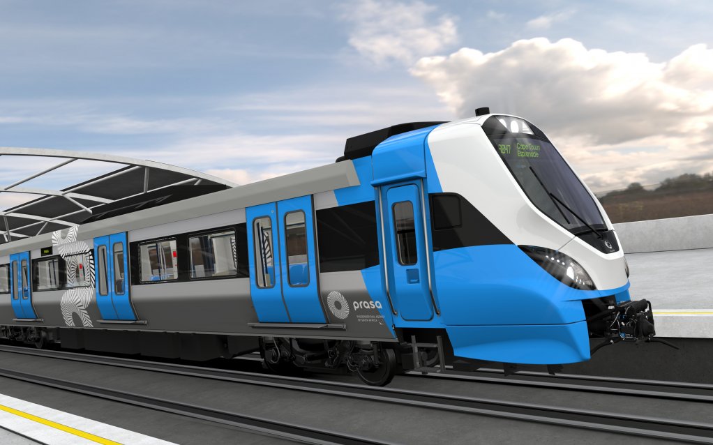 OFFICIALLY UNVEILED Blue, white and silver exterior represents a marked departure from the yellow-and-grey livery of the present MetroRail fleet