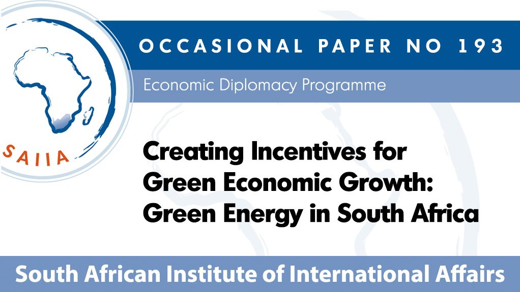 Creating incentives for green economic growth: Green energy in South Africa (July 2014)