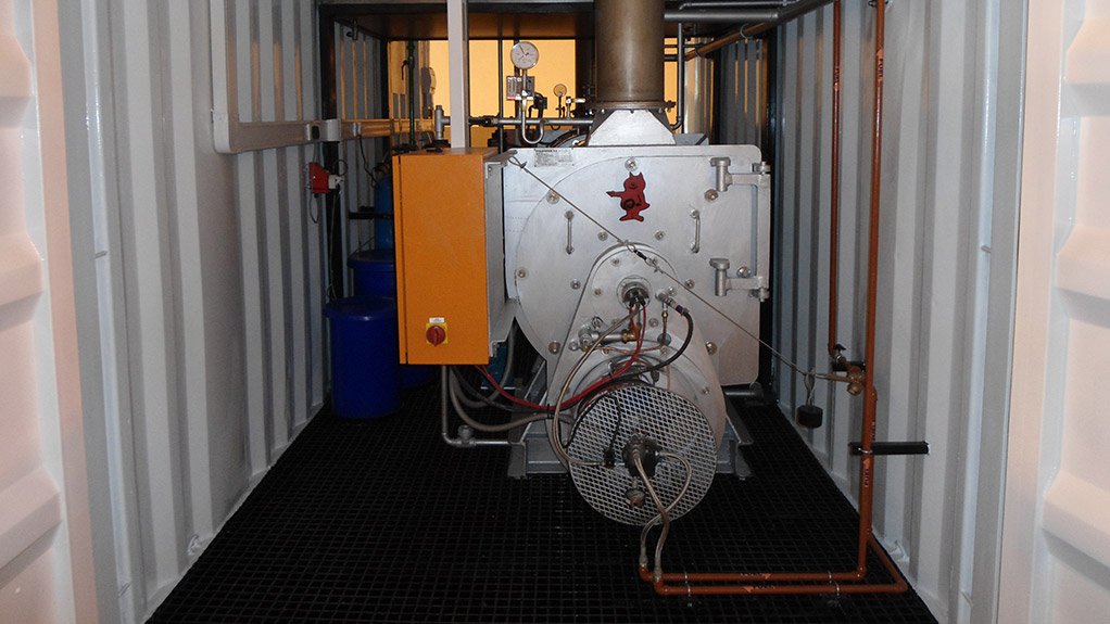 AFRICA BOUND There is an increasing demand for saving space and ensuring the mobility of boiler units in Africa 
