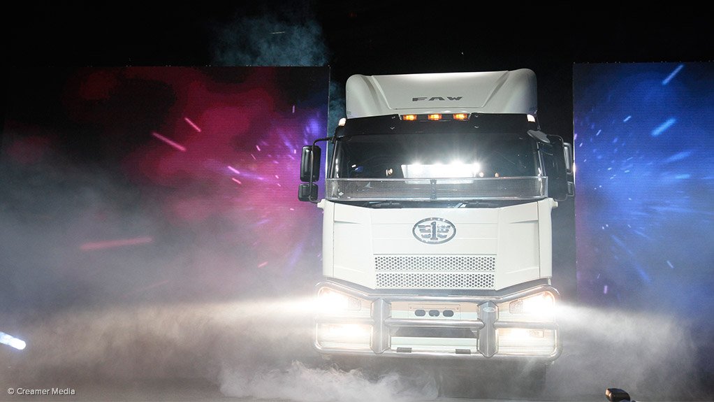 First truck rolls off R600m FAW assembly line