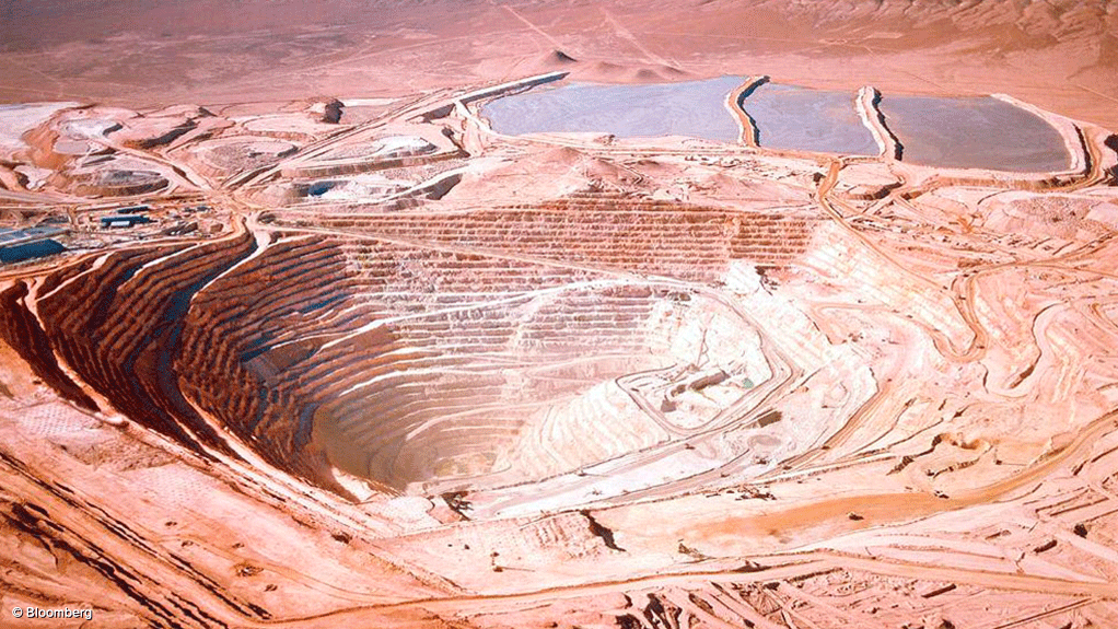 ABUNDANCE Chile’s fine copper reserves are estimated to be in excess of 100-million tons