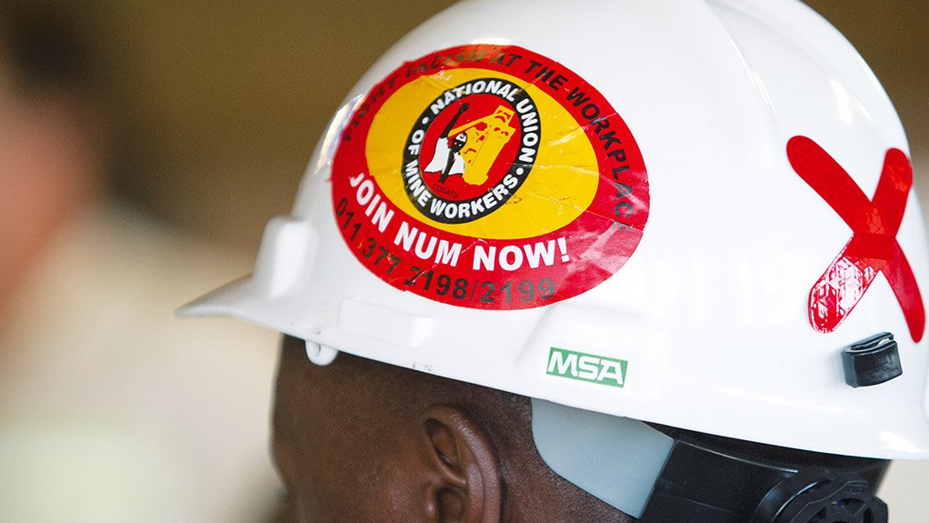 CONFRONTATION IN THE OFFING? The National Union of Mineworkers is not expected to accept the Association of Mineworkers and Construction Union’s dominance and will fight back 