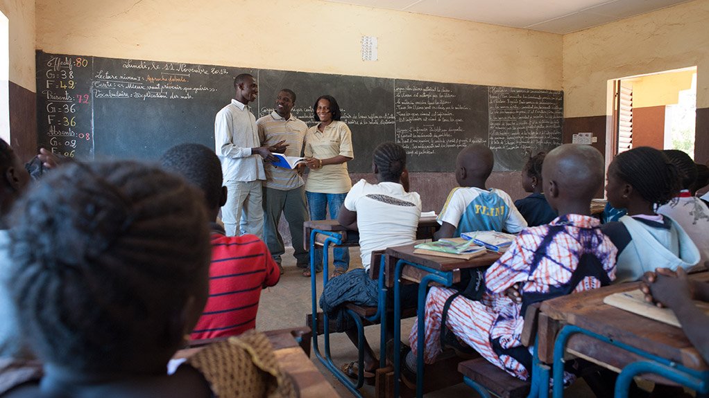 A school for communities sorrounding Loulo project in Senegal