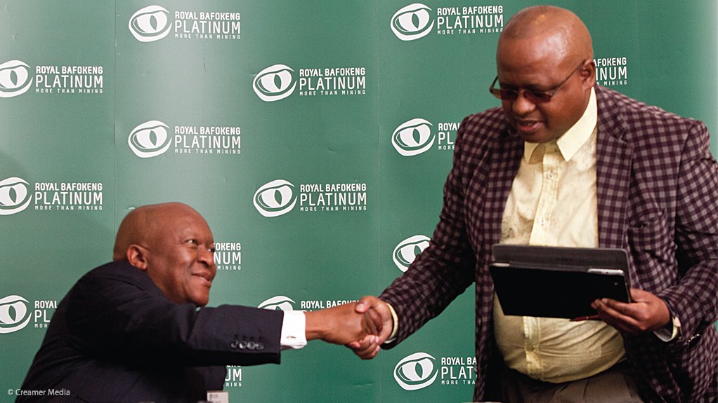 Steve Phiri and Tshimane Montoedi