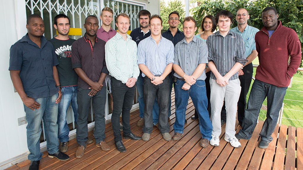 Some of the team members behind Ilanga II
