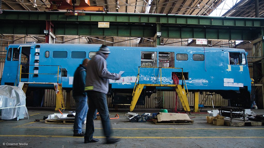 PRASA long-haul locos being refurbished at CTLE