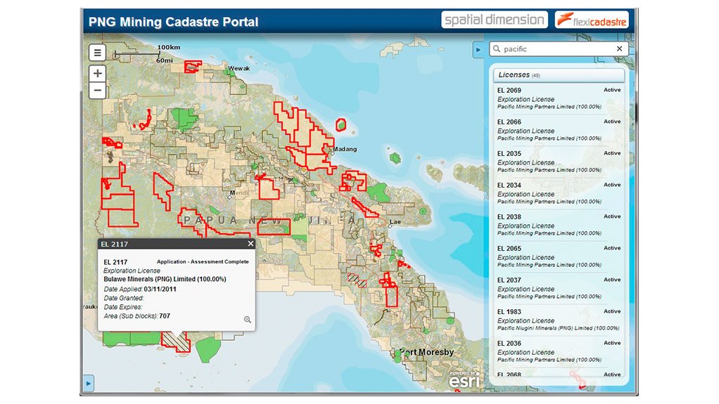 MINING CADASTRE TENEMENT PORTAL
The first phase of the project included the launch of an online web-map providing view-only tenement data to the public

