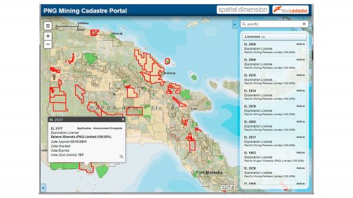 Papua New Guinea’s online mineral tenement  management system goes live