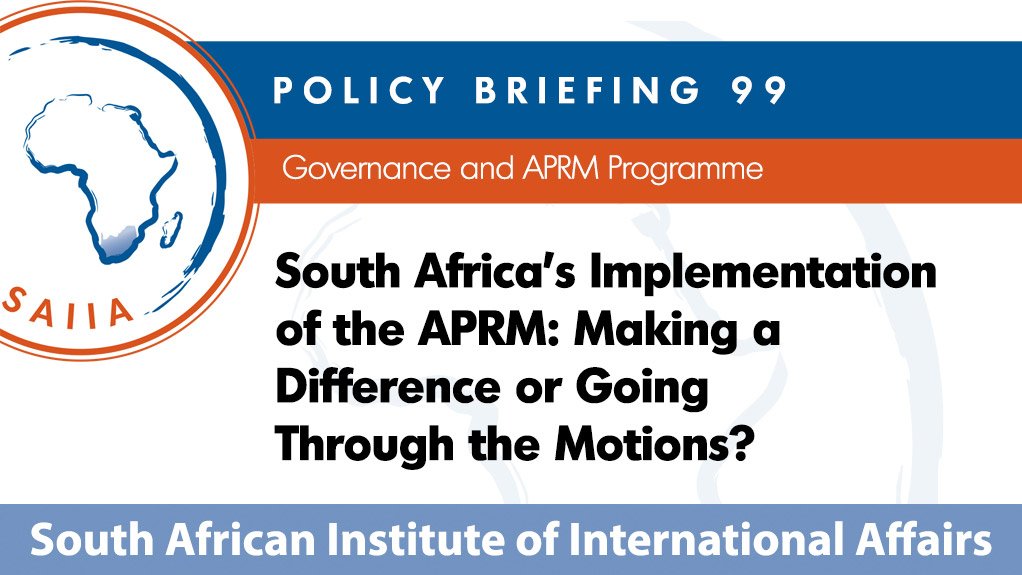 South Africa’s implementation of the APRM: Making a difference or going through the motions? (July 2014)