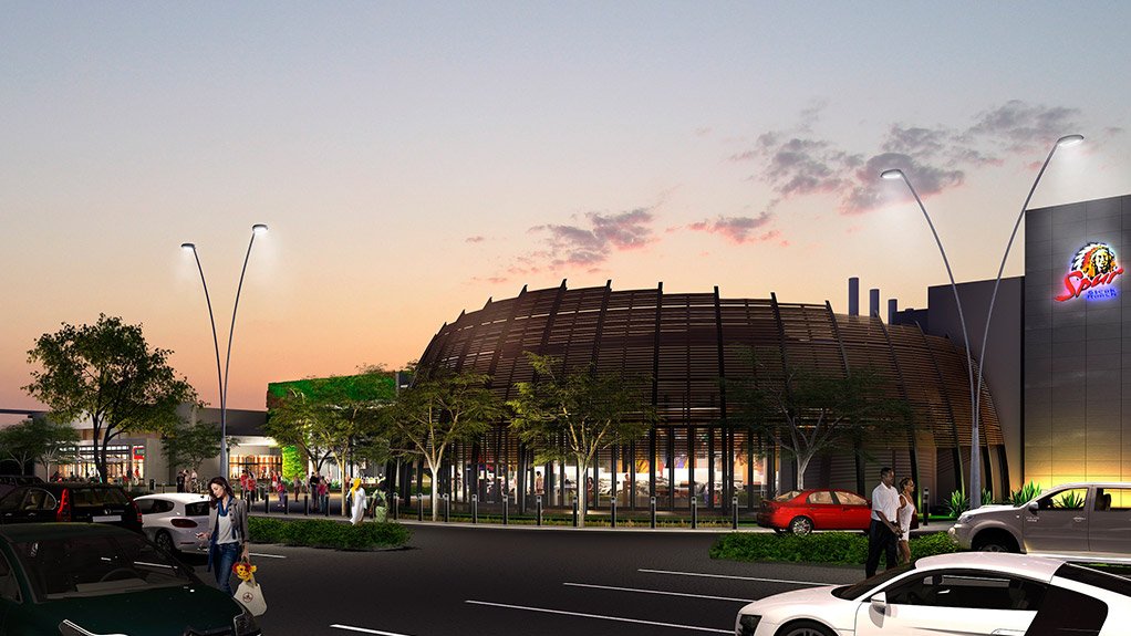 Artist's impression of Matlosana Mall