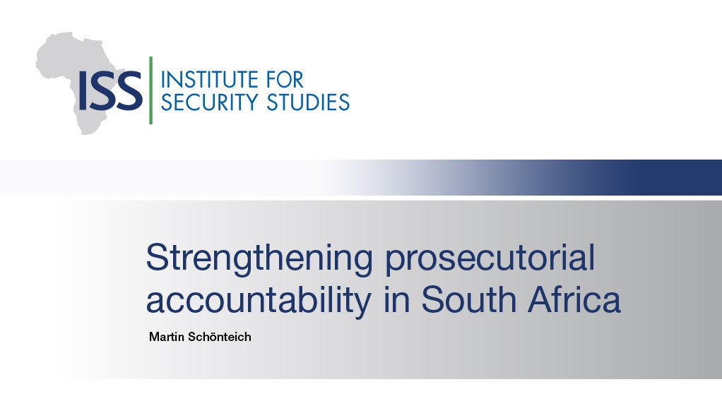 Strengthening prosecutorial accountability in South Africa (August 2014)