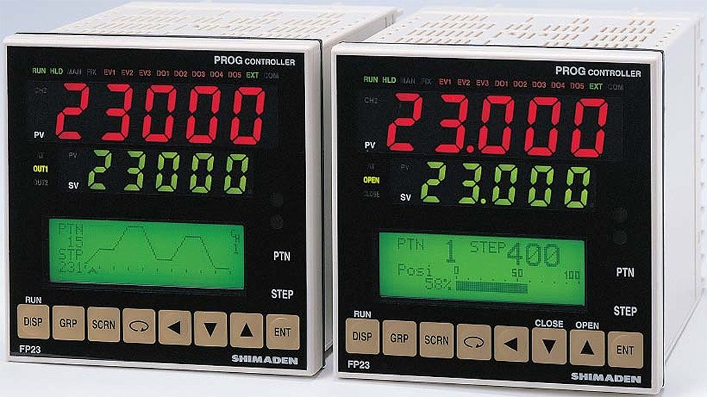 FP23 PROGRAMMABLE CONTROLLER
Shimaden products are predominantly used for high-accuracy temperature control and profiling
