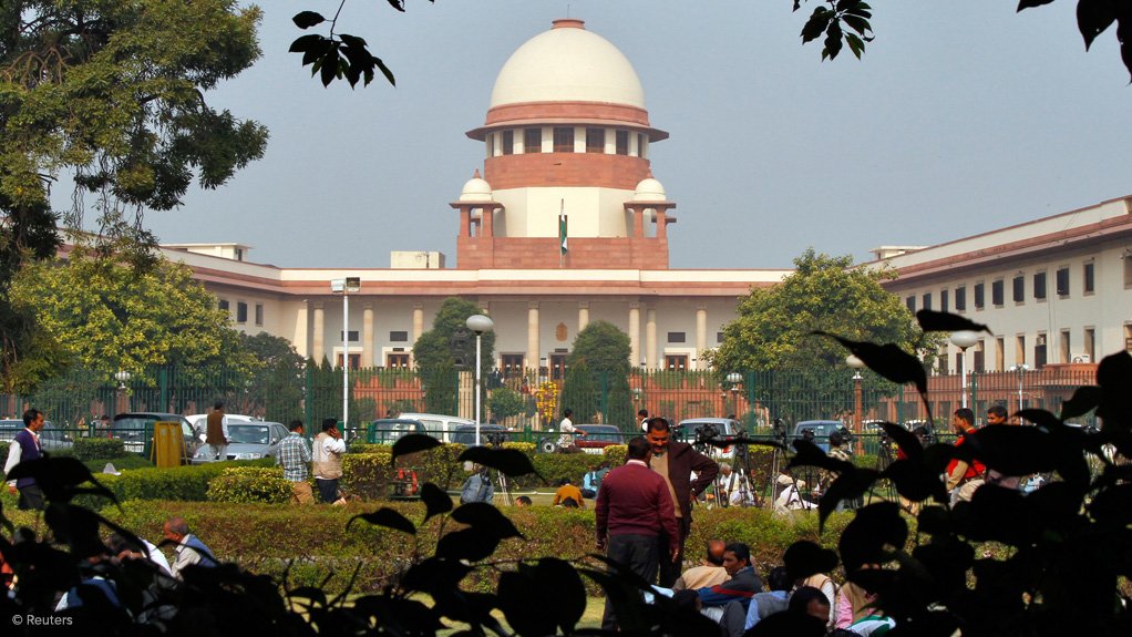 Indian Supreme Court, in New Delhi.