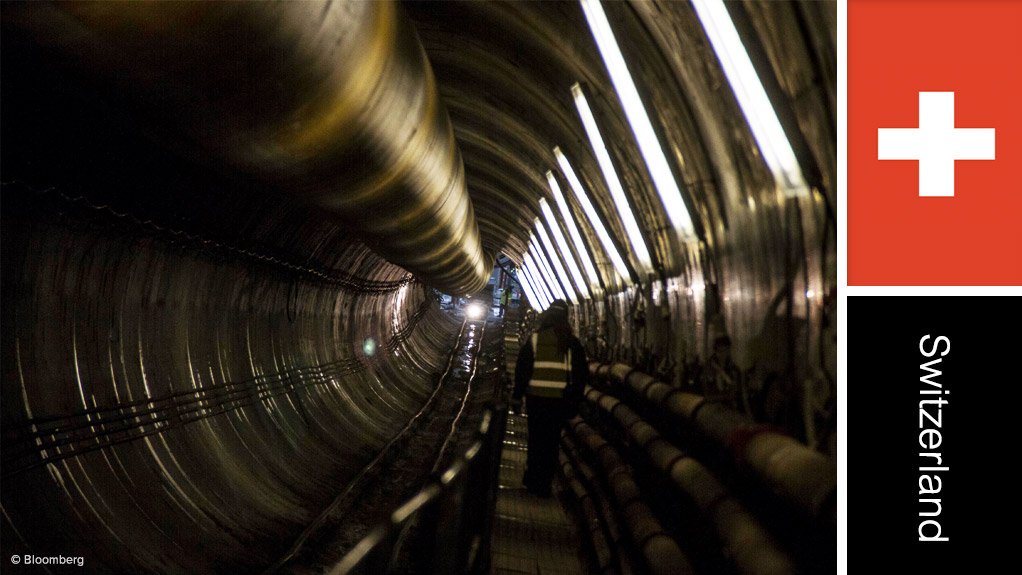 Gotthard Base tunnel project, Switzerland