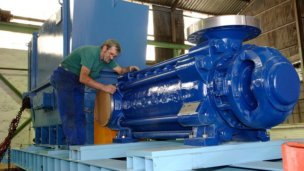 APE MULTISTAGE PUMP The pump boasts pressure-boosting, fire-fighting and water-circulation functionalities suited to the mining industry 