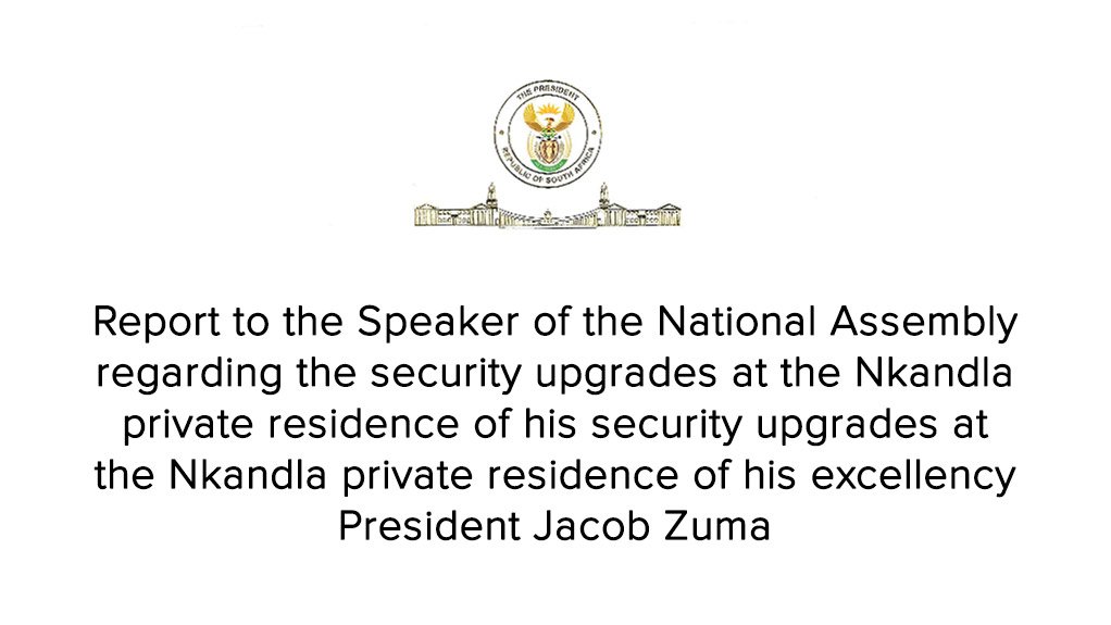 Correspondence from President Zuma to the Public Protector (September 2014)