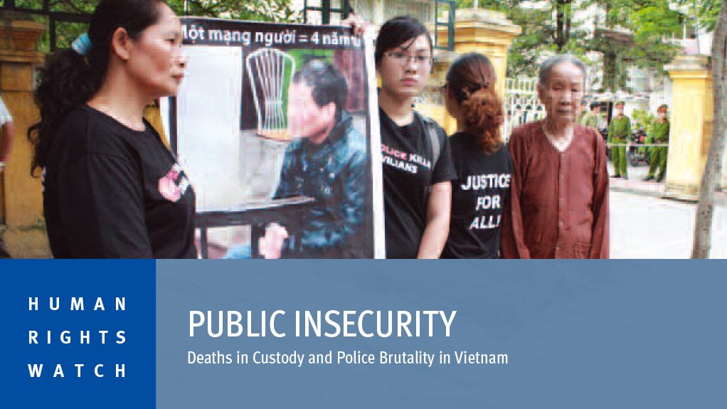 Public insecurity: Deaths in custody and police brutality in Vietnam (September 2014)
