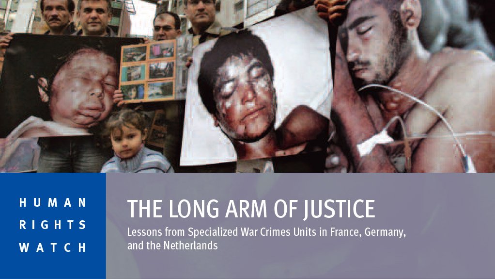 The long arm of justice: Lessons from specialised war crimes units in France, Germany and the Netherlands (September 2014)