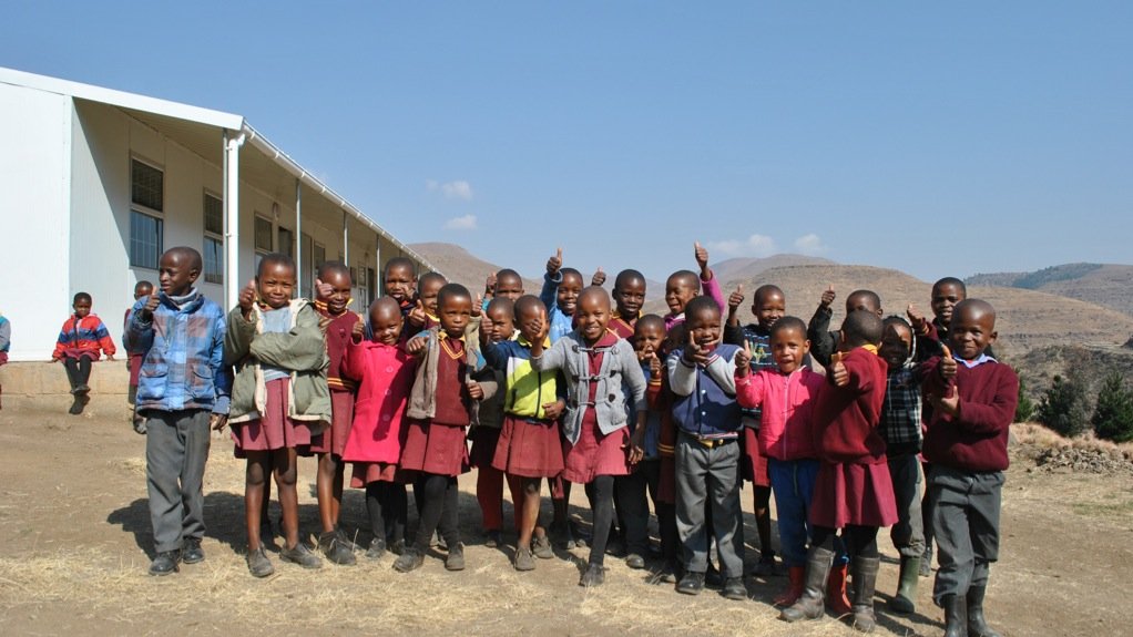 Afrisam Hands Over New Kitchen Facilities At Metoloaneng Primary School In Lesotho
