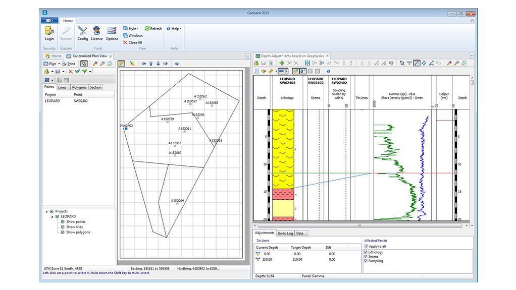 FITTING SOFTWARE
Micromine aims to market Geobank in the nickel and tanzanite mining sectors, as the software is not commodity-specific
