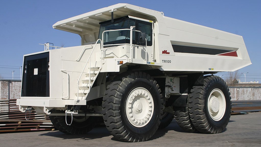 NHL TR100 DUMP TRUCK
The dump truck has a 91 t payload capacity
