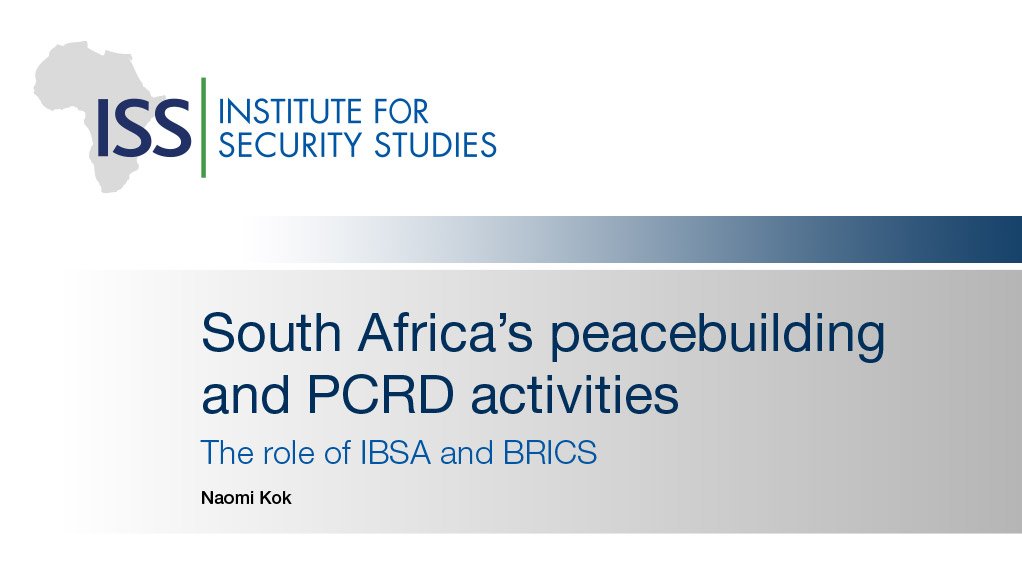 South Africa's peacebuilding and PCRD activities (October 2014)