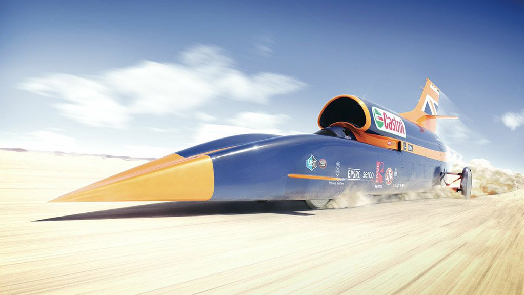 An artist's rendition of the completed Bloodhound