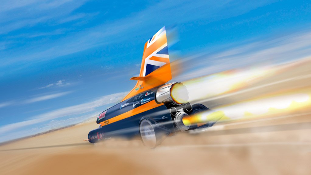 An artist's rendition of the completed Bloodhound
