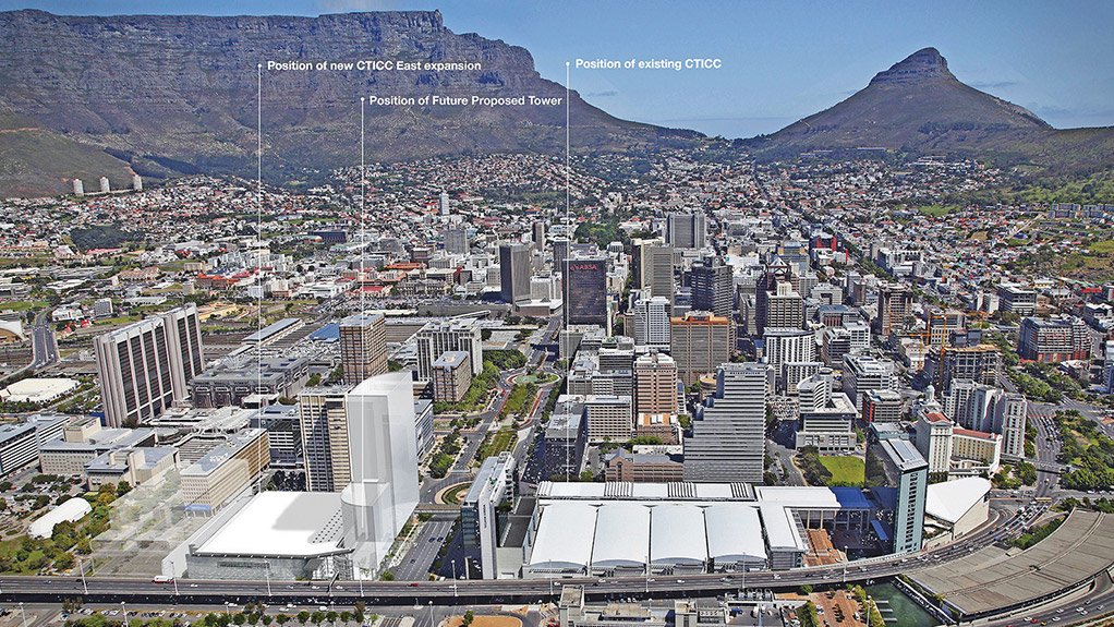 EXPANSION PLAN Artist’s impression of proposed Cape Town International Convention Centre expansion 
