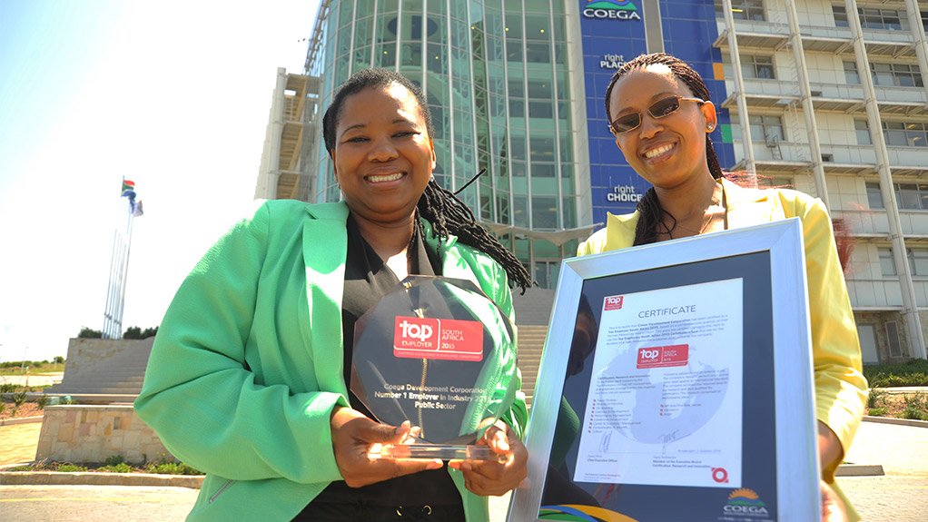 Coega Development Corporation Certified as the Top Employer South Africa 2015 in Public Sector