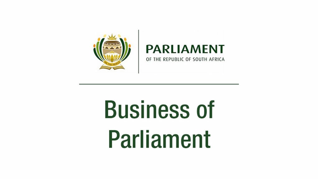Schedule of Parliament – October 13, 2014