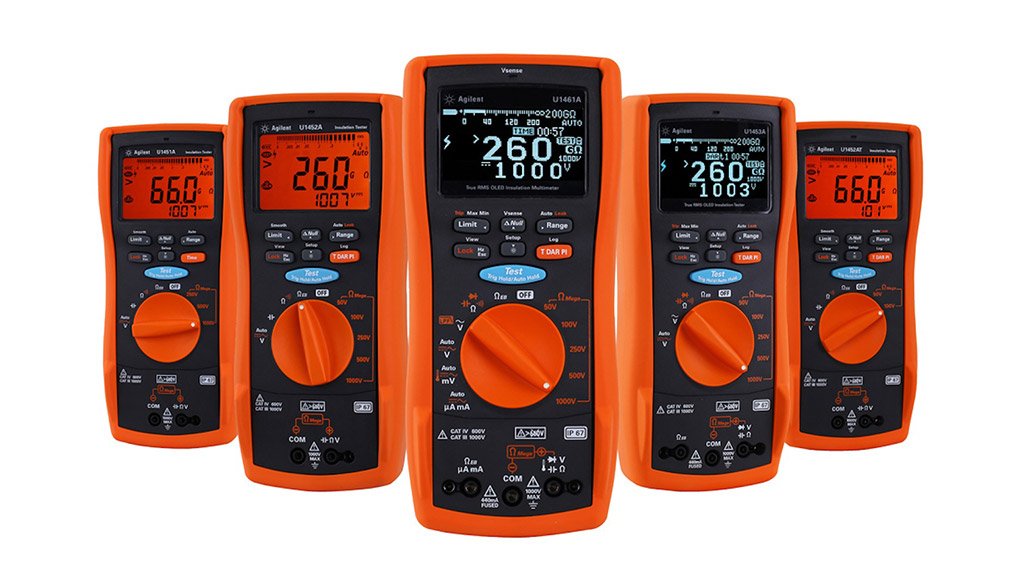 INSULATION TESTERS The U1450A and U1460A series insulation testers allow for increased measurements to automatically generate test reports 