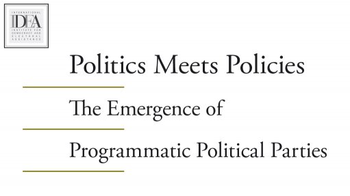 Politics meets policies: The emergence of programmatic political parties (October 2014)