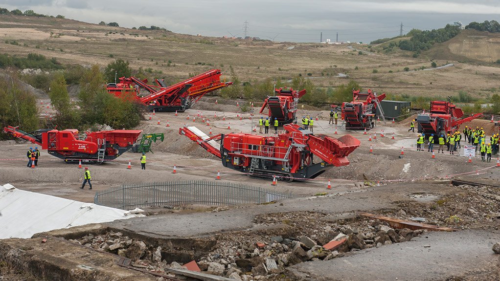 Terex Finlay Introduce New Crushing And Screennig Models At Global Dealer Conference.