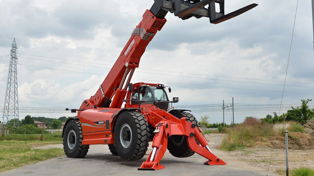 MANITOU MHT-X 14350S This machine’s maximum lift capacity of 35 t makes it the world’s largest telehandler available on the market