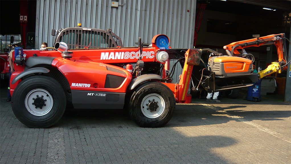 MANITOU SCALER The Manitou Scaler has secondary functions such as pipe and cylinder fitment and mesh erection and can be fitted with several attachments  