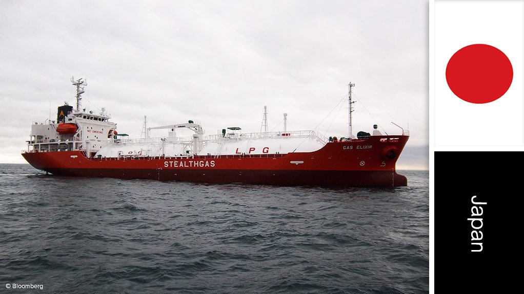 Liquefied petroleum gas carrier project, Japan