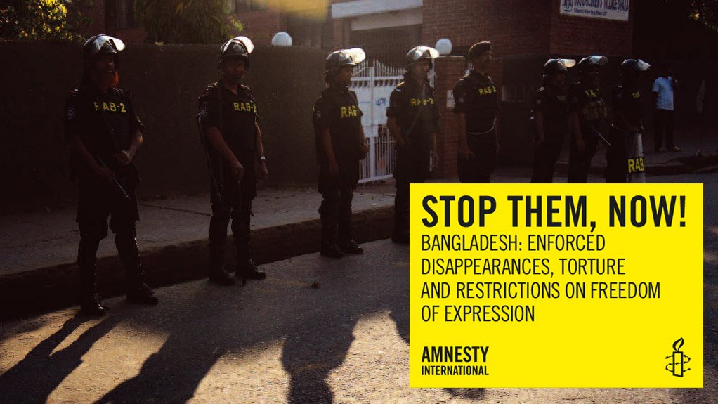 Stop them, now! Enforced disappearances, torture and restrictions on freedom of expression (October 2014)
