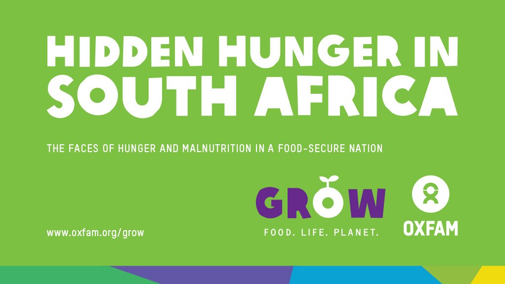  Hidden Hunger in South Africa: The faces of hunger and malnutrition in a food-secure nation (October 2014)