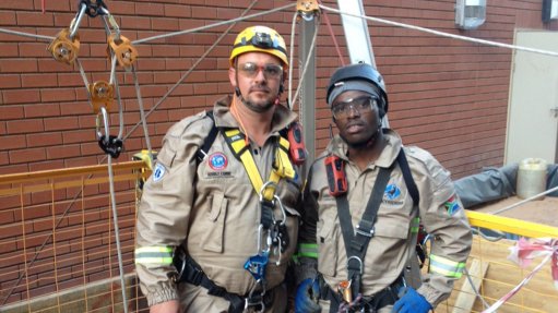 Rope-access technicians to assist with rescue operations